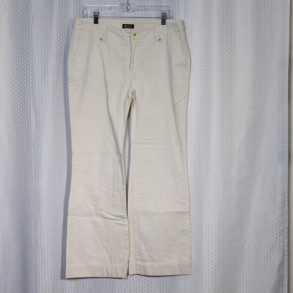 Eddie Bauer Pants - Eddie Bauer Vashon Fit cream Khaki Chino Pants Size 14